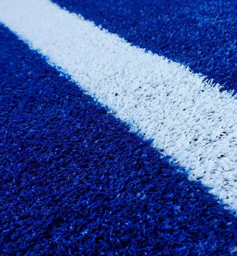 Artificial Turf Blue With White Line (2 x 15m) product image