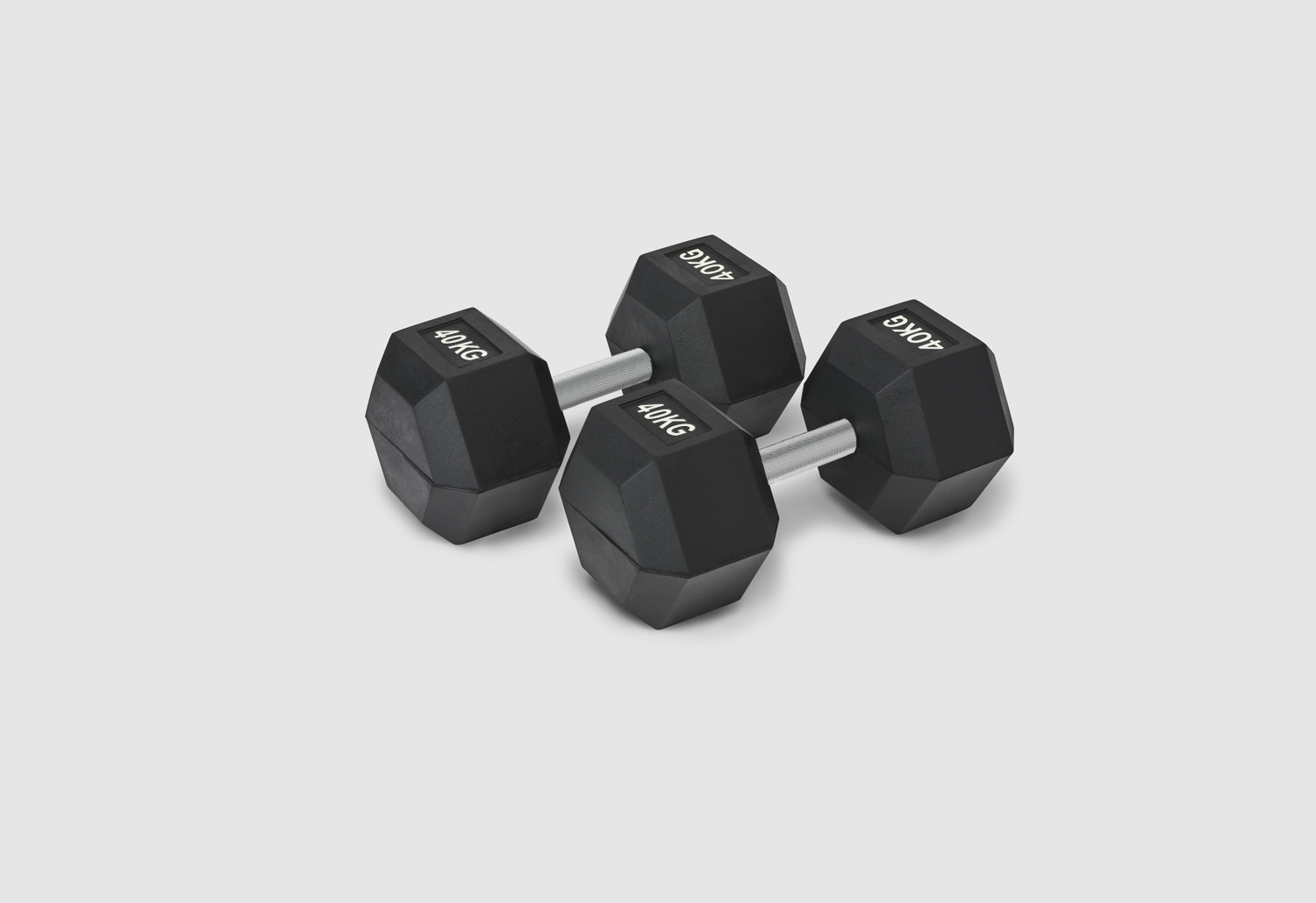 Premium Rubber Hex Dumbbell product image