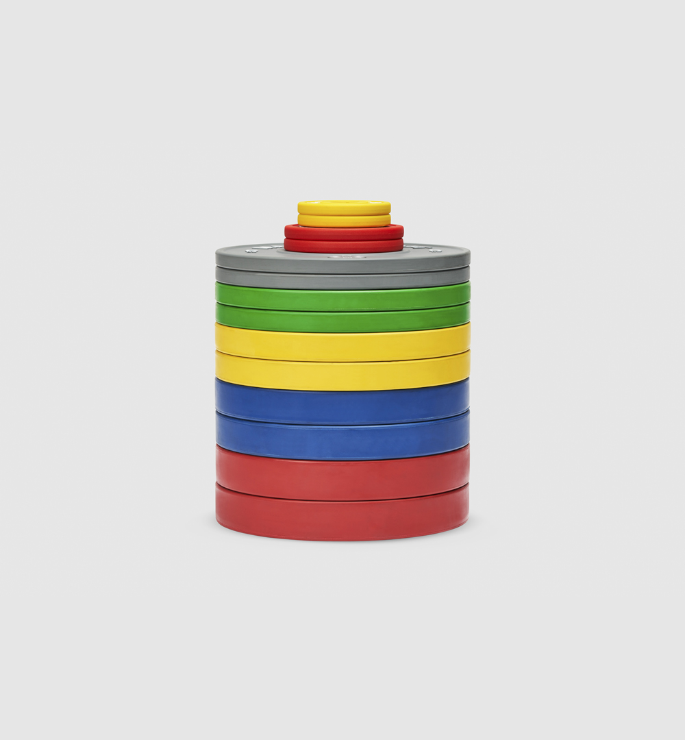 Coloured Bumper Plates (Set of 10) – 150kg product image