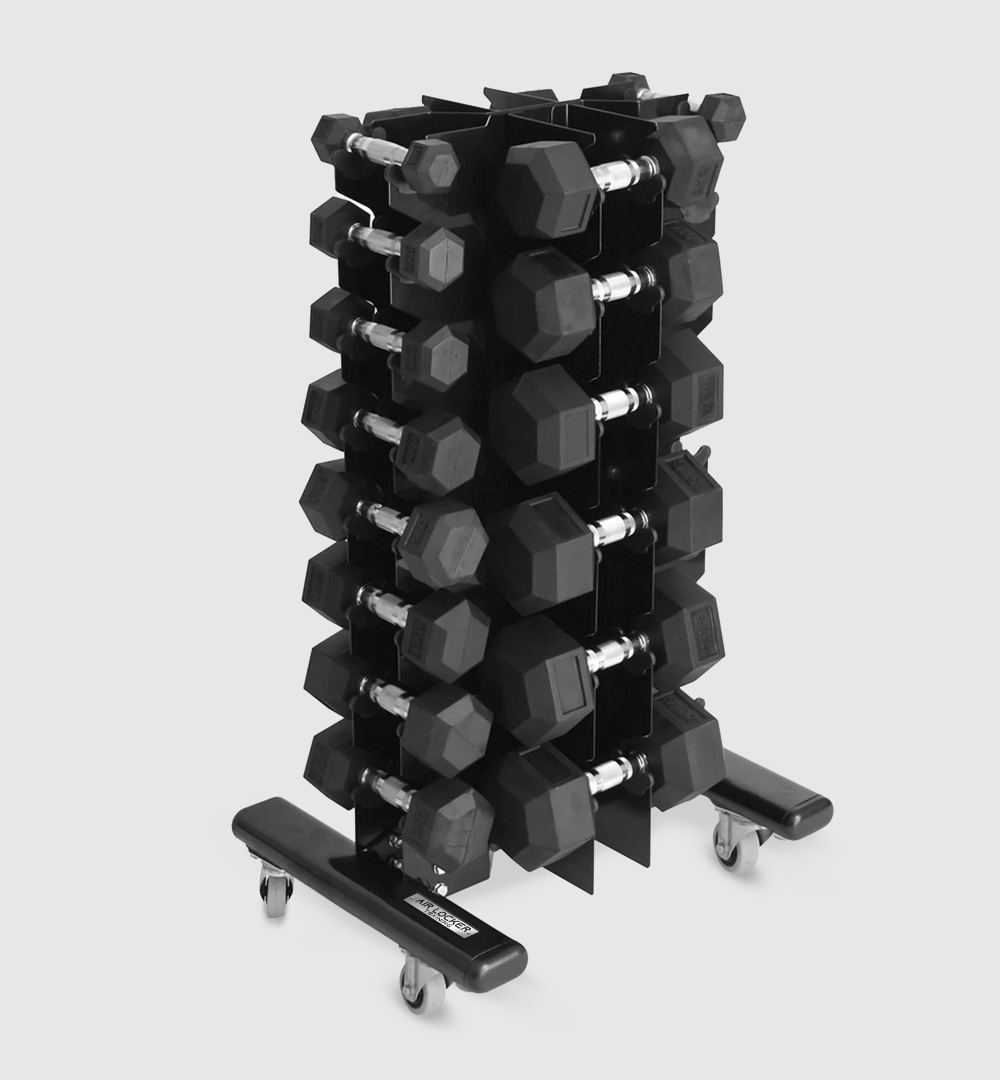 Vertical Dumbbell Rack – Portable (Four Sided) product image